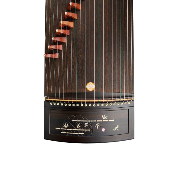 Zhonghao Pavilion of Bamboos Black Sandalwood Guzheng Head