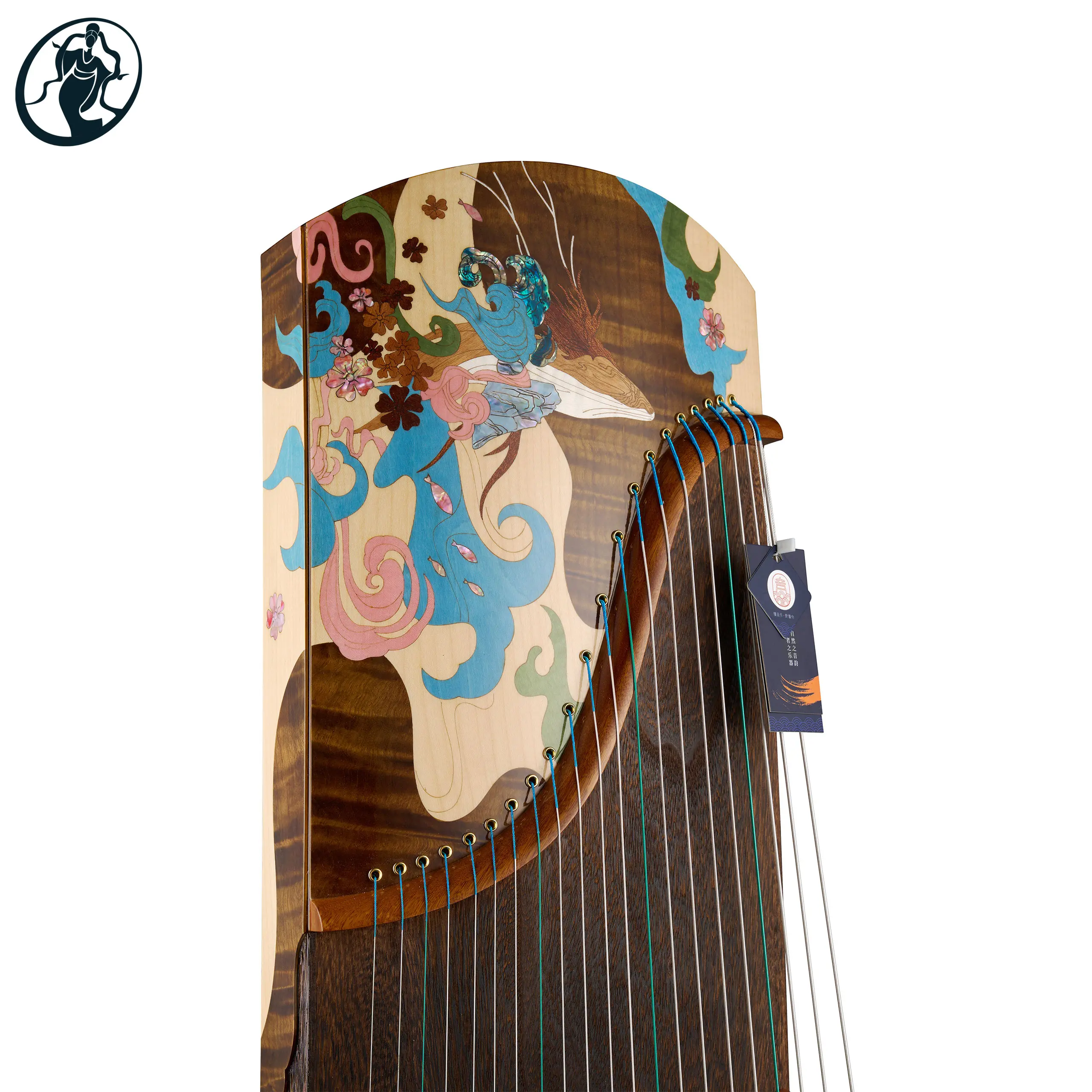 Zhonghao 'Fantasy' Ban Wa Teakwood Guzheng - The Guzheng Retailer
