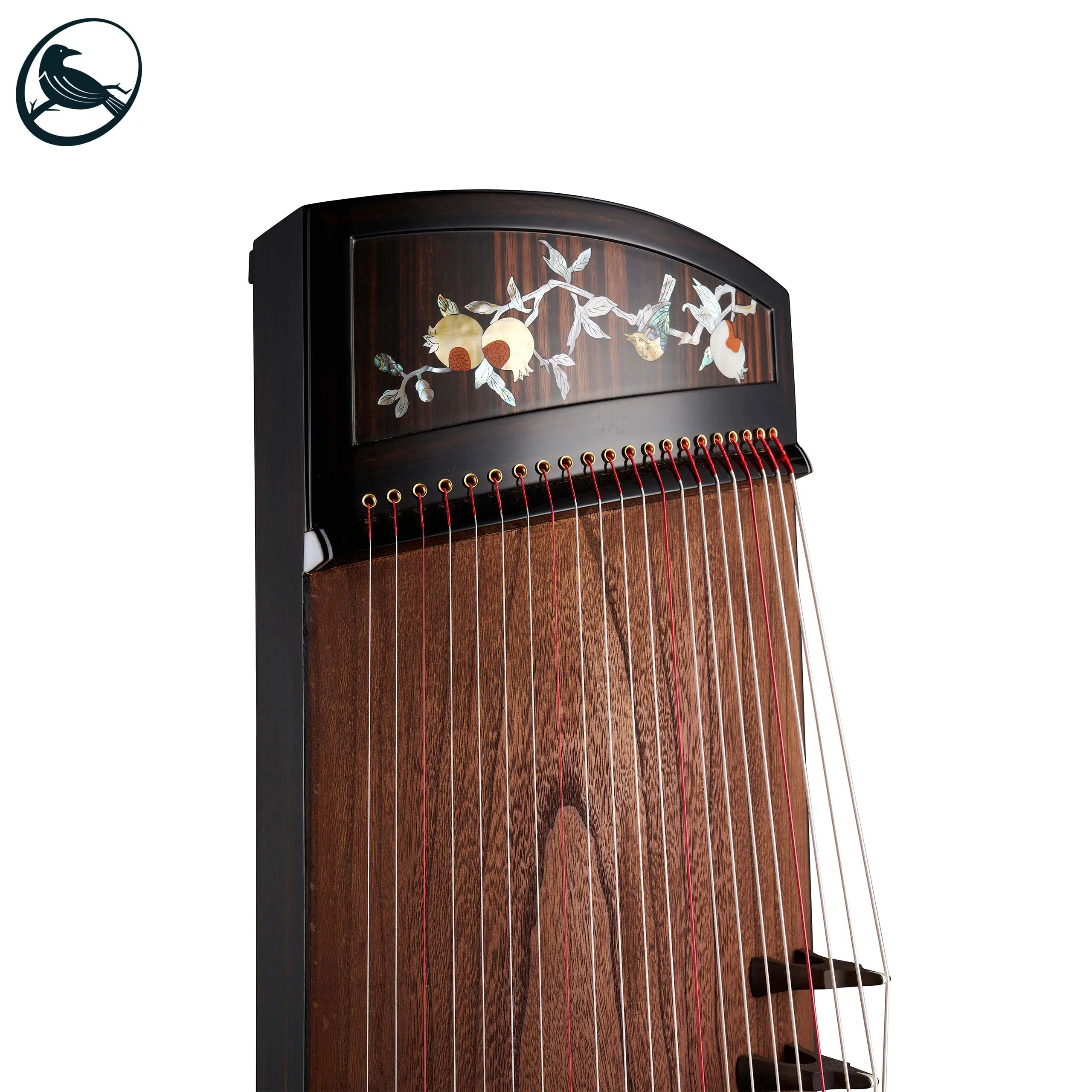 Zhuque 613 3/4 Size Black Sandalwood Guzheng - The Guzheng Retailer
